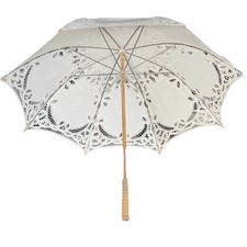 Antique Victorian White Linen