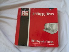 VINTAGE VERBATIM RS MAGNETIC MEDIA 8" FLOPPY DISCS NEW OLD STOCK