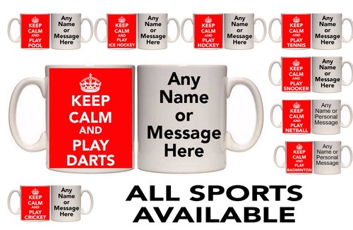 Keep calm and play sports - keep,