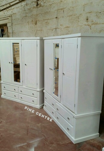 Handmade white set of - x2,