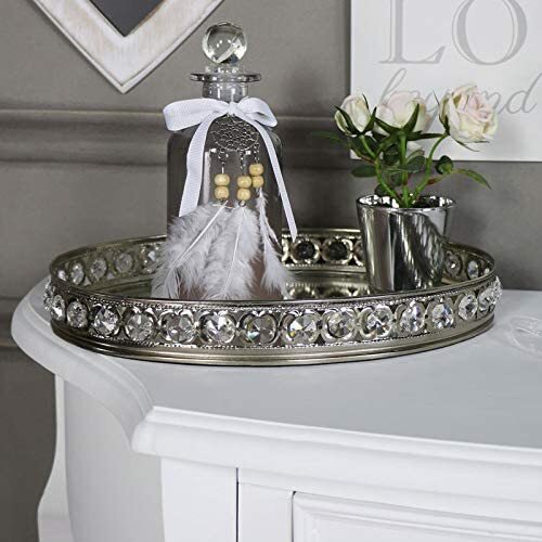 Decorative mirrored tray - decorative,