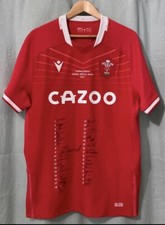 Squad Signed ‘Cazoo’ Wales