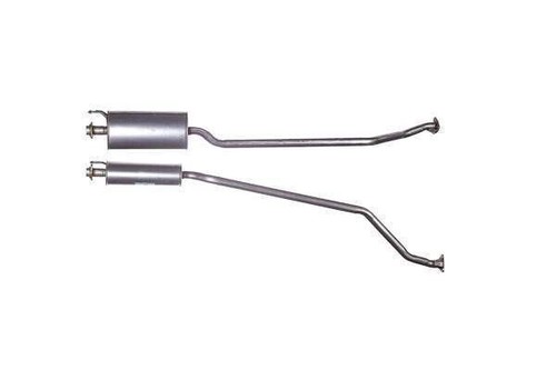 Exhaust middle silencer - exhaust,