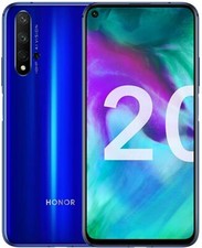 Huawei Honor 20 Lite Blue 6.21" 128GB Dual Sim 4G Sim Free Mobile - Uk Stock