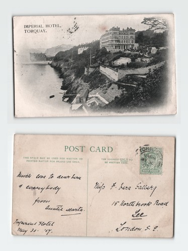 Vintage postcard imperial - postcard,