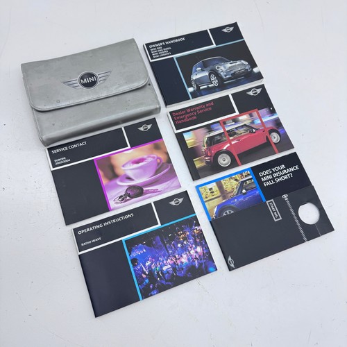 Mini one r50 owner handbook - one,
