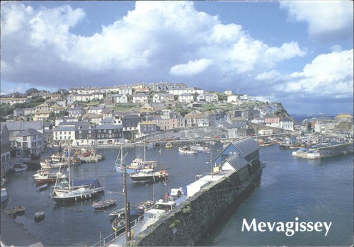 Mevagissey cornwall harbor - cornwall,