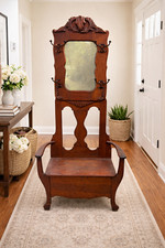 Antique Oak Halltree~Orginial