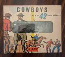 airfix cowboys  mint set 1960s