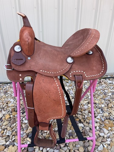 Barrel saddle fqhb - 14.5”,