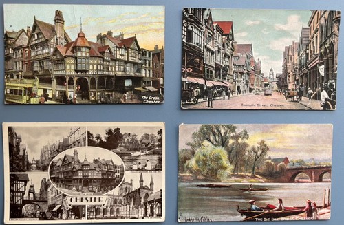 Chester postcards - 4,