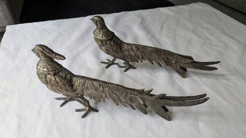 Vintage pair metal - of,