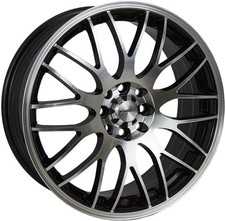 Alloy Wheels 15" Calibre Motion Black Pol For Nissan NV250 (4 Stud) 19-22