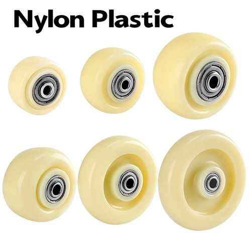 Nylon plastic castor wheels - plastic,