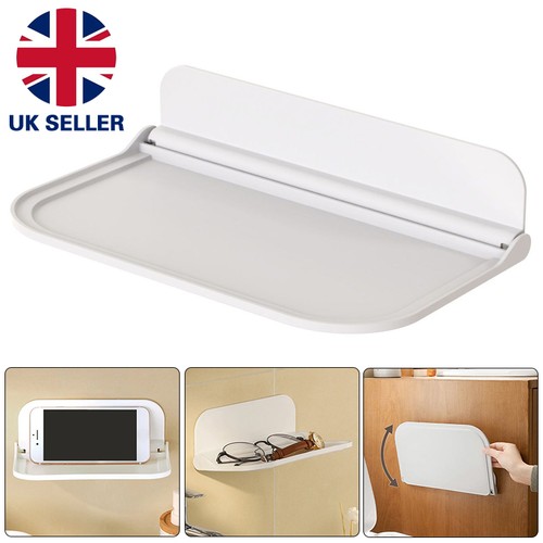 Foldable floating shelf - foldable, wall