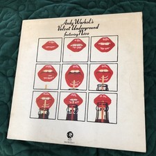 ANDY WARHOL’S VELVET UNDERGROUND FEATURING NICO - DOUBLE VINYL - VG RARE