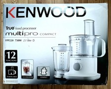 KENWOOD Multipro Compact Food Processor #FPP220. 2.1 Litre Bowl. Unused & Boxed