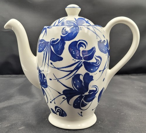 Grindley blue and white orchid - and,