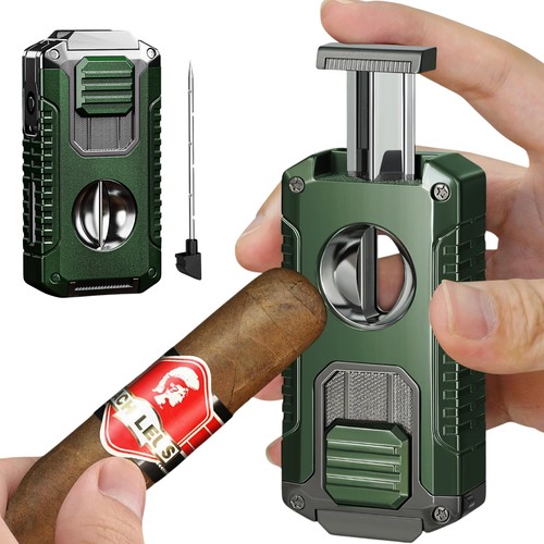 Triple jet flame lighter - flame,
