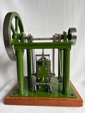 Live steam engine Douglas Russell inverted vertical single cylinder