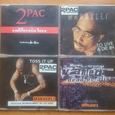 2Pac CD Singles Bundle Joblot