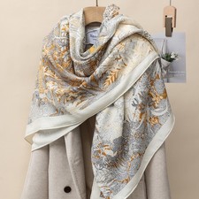 Women Wool Scarf Square Scarf