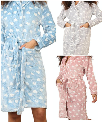 Ladies soft dressing gown - soft,