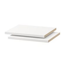 IKEA UTRUSTA Shelf Fit Various Wardrobe Frame Size (2in1pack) White