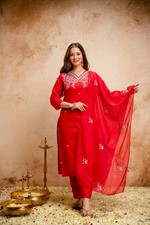 Women Designer Chanderi Kurta