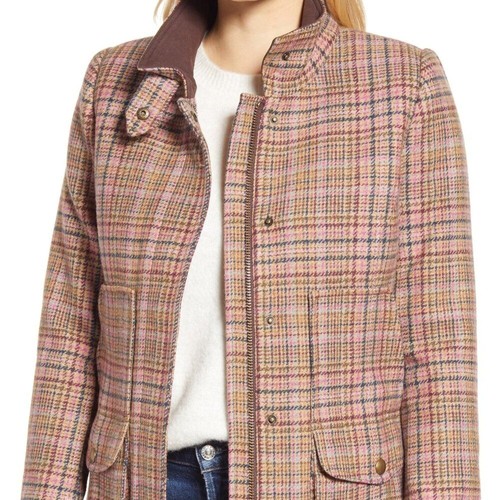 Joules fieldcoat pink tweed - joules,