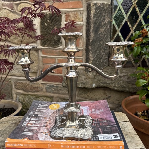 Vintage candlestick candelabra - candlestick,