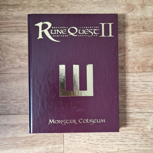 Rpg book monster - coliseum, for