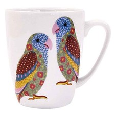 Queens Mug Paradise Birds Love Birds Coffee Tea Mugs
