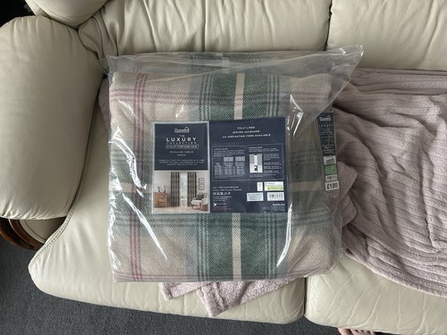 Dunelm highland check eyelet - dunelm,