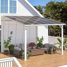 3x3m Wall Mounted Pergola