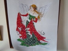 completed cross stitch