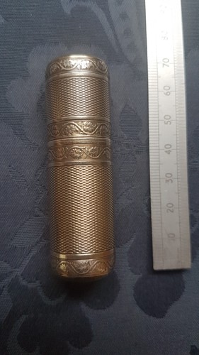 French silver sewing etui