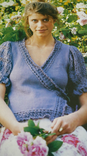 Knitting pattern wrap - pattern, style