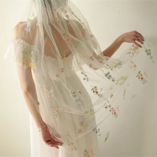 Long forest wedding bridal - long,
