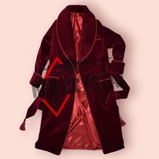 Men's Dressing Gown Forest Red
