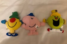 Mr Men Soft Toys x3 Bundle