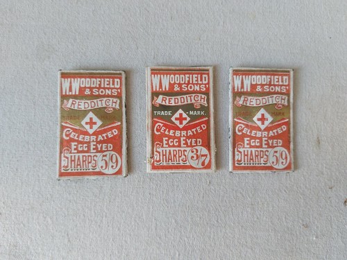 Vintage sewing needle - vintage, x3