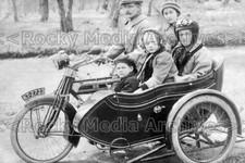 Ukk-65 Motor Cycle & Sidecar, Bromley, Kent KT-2723. Photo
