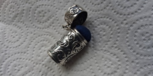 Solid silver chatelaine - solid,