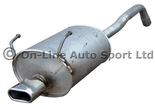 Fiat 500 exhaust rear - 500,
