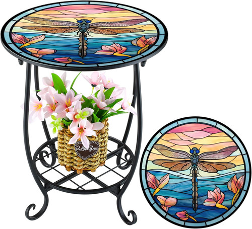 Inch round mosaic - 12,