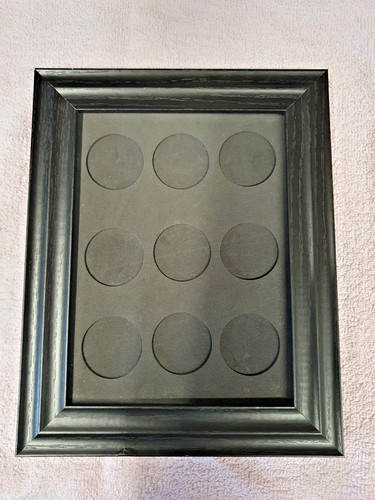 Display coin picture frame