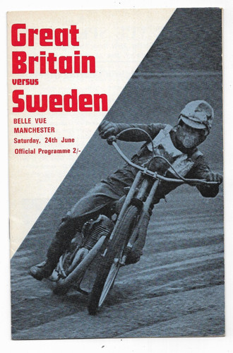 Speedway programme june - programme,