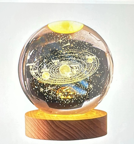 Usb moon planet globe - 3d,