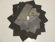 100 GENUINE ROYAL MAIL STAMP PRESENTATION PACK BLACK CARDS MOUNTS 216 x 114mm